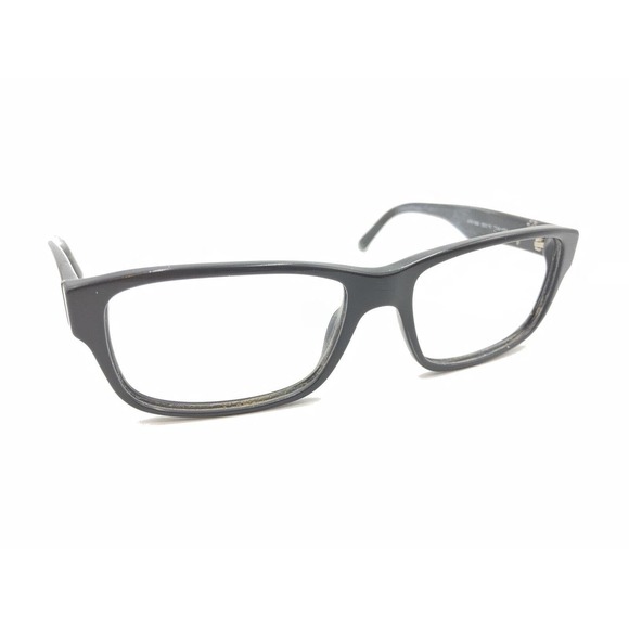 Prada VPR 16M TV4-1O1 Gray Rectangle Eyeglasses Frames 55-16 140 Italy Men Women - Picture 1 of 12